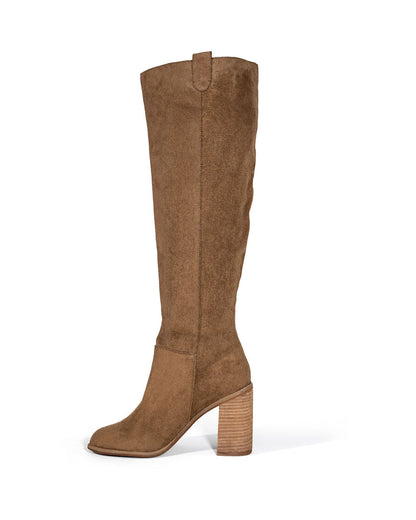 Eveloria Damen Slouch Stiefel mit Heiligenschein
