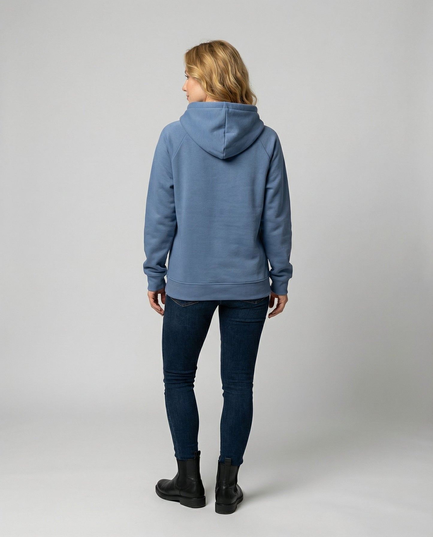 Eveloria Damen Kapuzenpullover Herzdruck