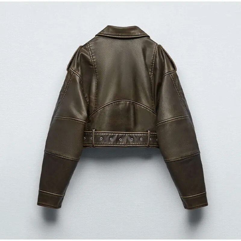 Eveloria Damen Jacke Gürtel