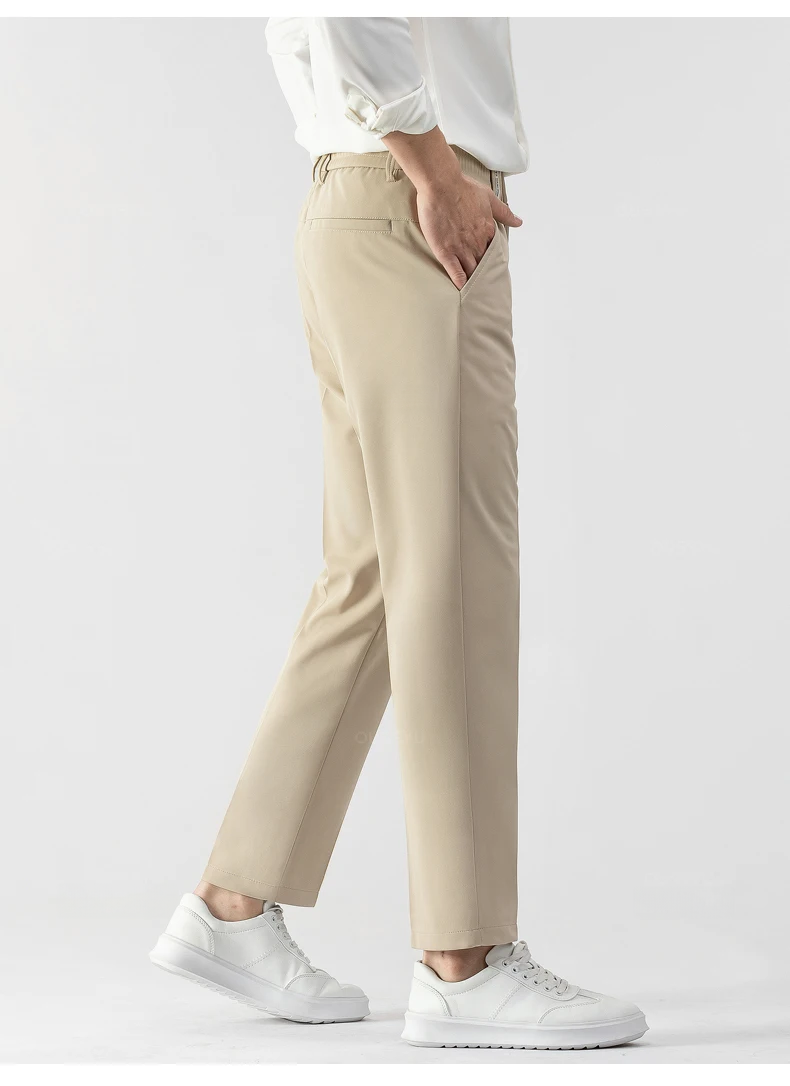 Herrenhose Beige Maßgeschneiderter Komfort