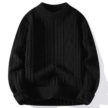 Herrenpullover Diamantmuster Qualität
