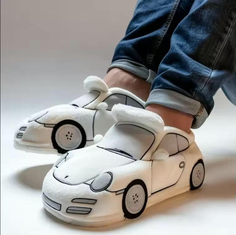 Eveloria Damen Pantoffeln Rutschfeste Sohle Auto-Design