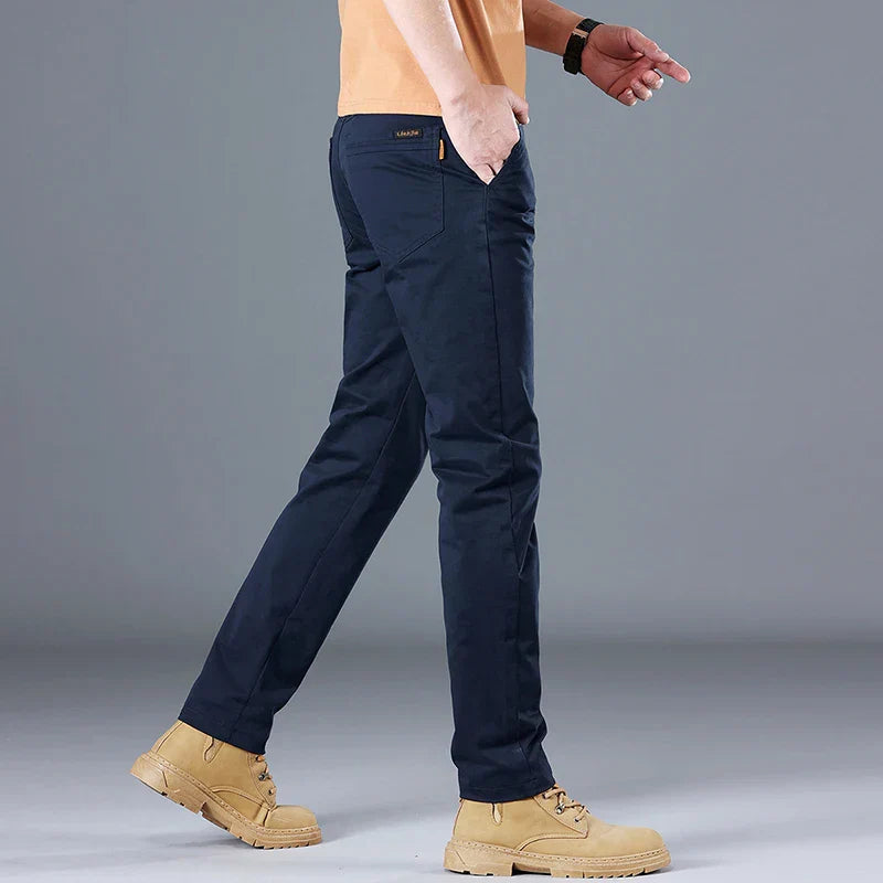 Herren Baumwollhose Slim Fit