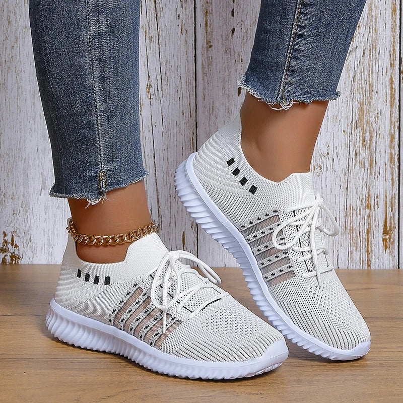 Eveloria Damen Orthopädische Laufschuhe Atmungsaktives Mesh