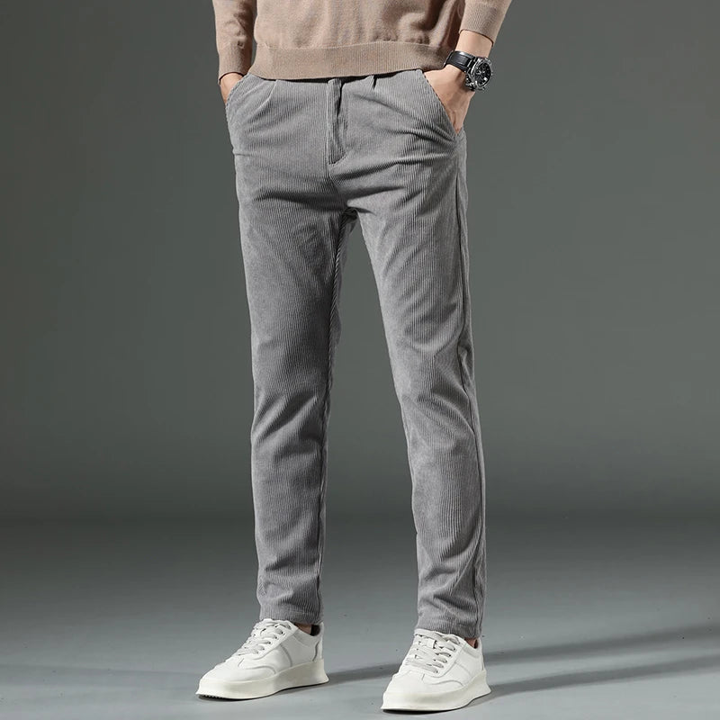 Graue Herren Chino Hose - Norvielle
