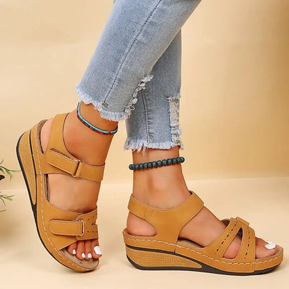 Eveloria Damen Orthopädische Sandalen Sommer