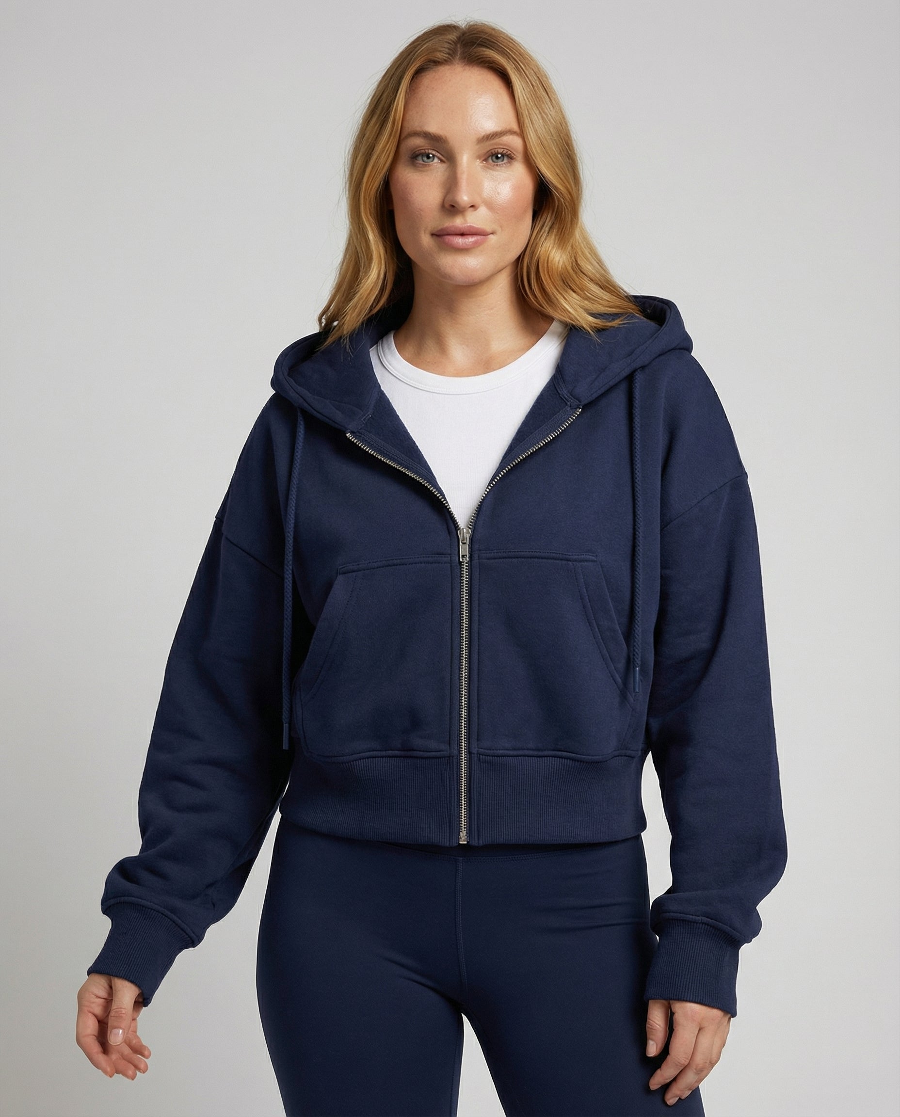 Oversize Sweatshirt mit Reißverschluss - Eveloria