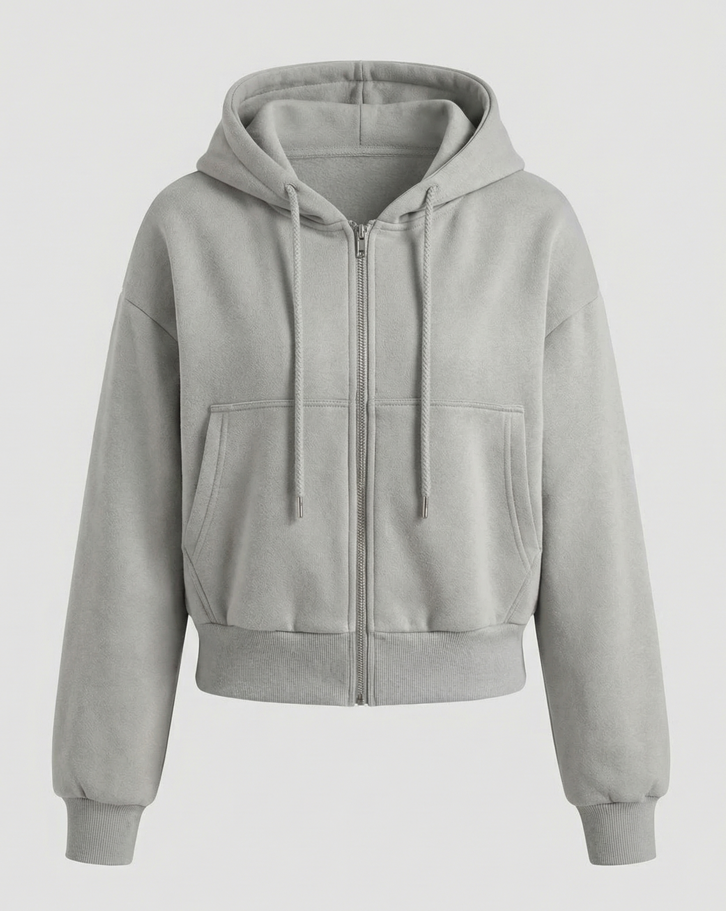 Eveloria Damen Oversize Sweatshirt Reißverschluss