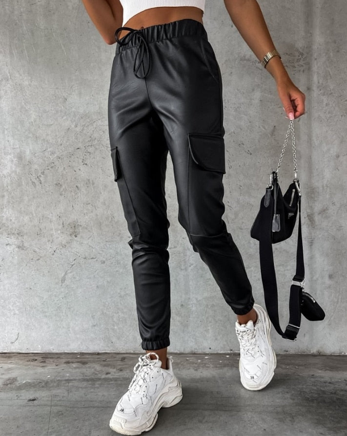 Eveloria Damen Cargo Hose Optik