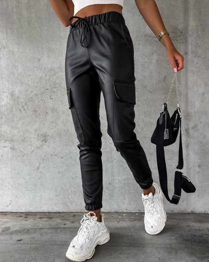 Eveloria Damen Cargo Hose Optik