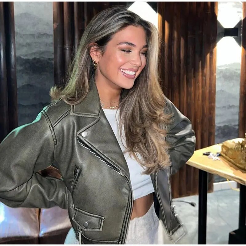 Eveloria Damen Jacke Gürtel