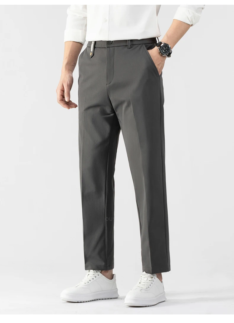Herrenhose Beige Maßgeschneiderter Komfort