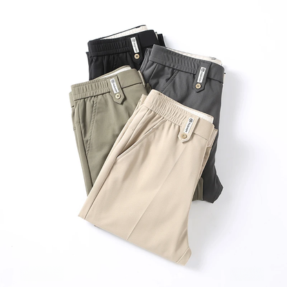 Herrenhose Beige Maßgeschneiderter Komfort