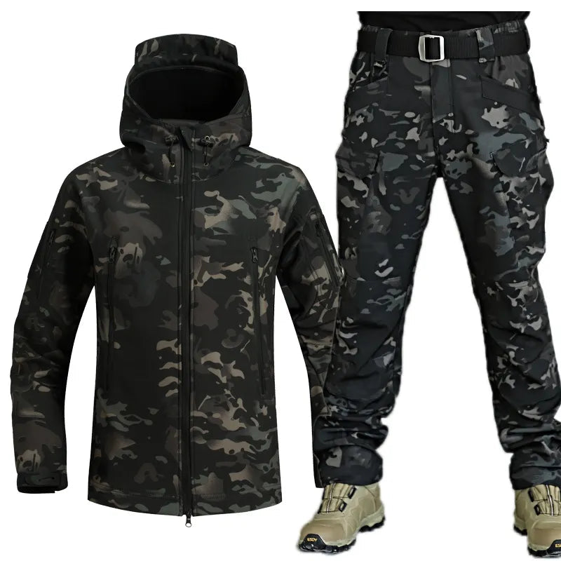 Herren Wasserdichte Ski-Jacke und -Hose Funktionsbekleidung