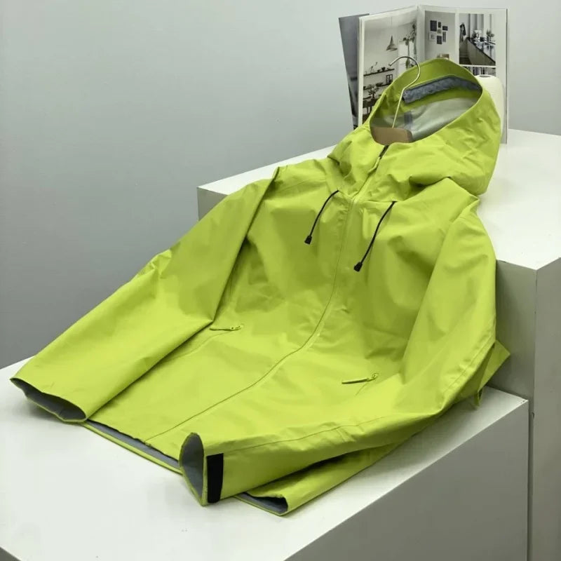 Herren Leichte Wasserdichte Outdoor Shell Jacke - Eveloria