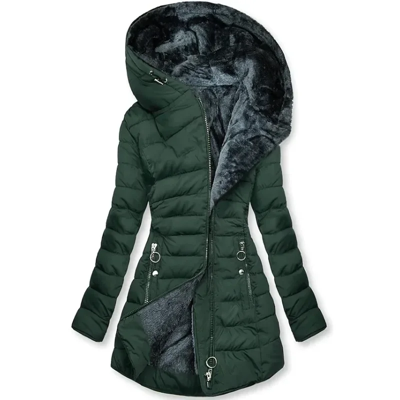 Eveloria Damen Daunenjacke Gefüttert Mit Kapuze