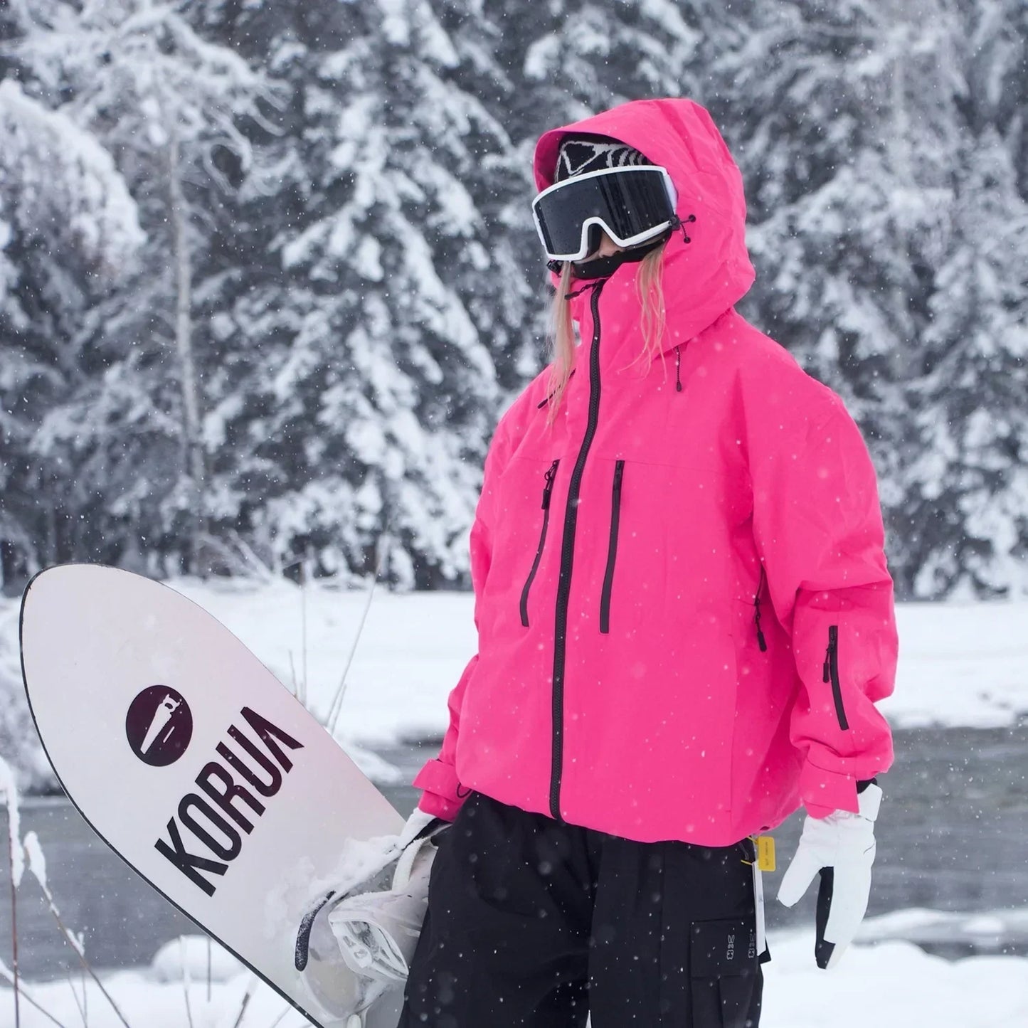Damen Winter-Skijacke Wasserdicht für Schnee
