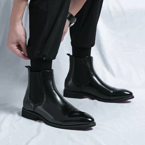 Eveloria Herren Stiefel Leder
