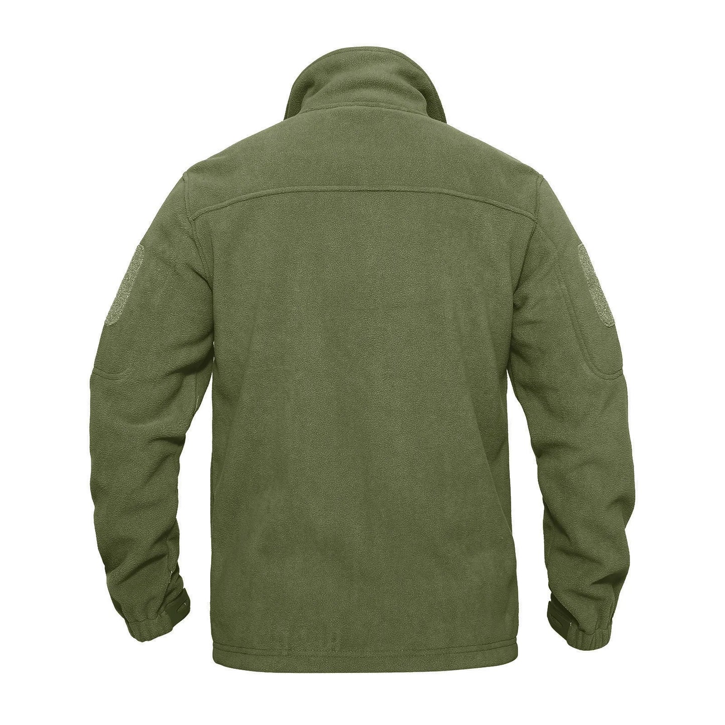 Eveloria Herren Fleecejacke Lässig Braun - Eveloria