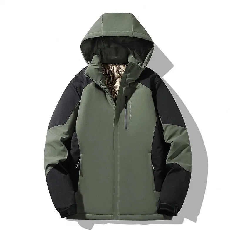 Damen Colorblock Skijacke Winter