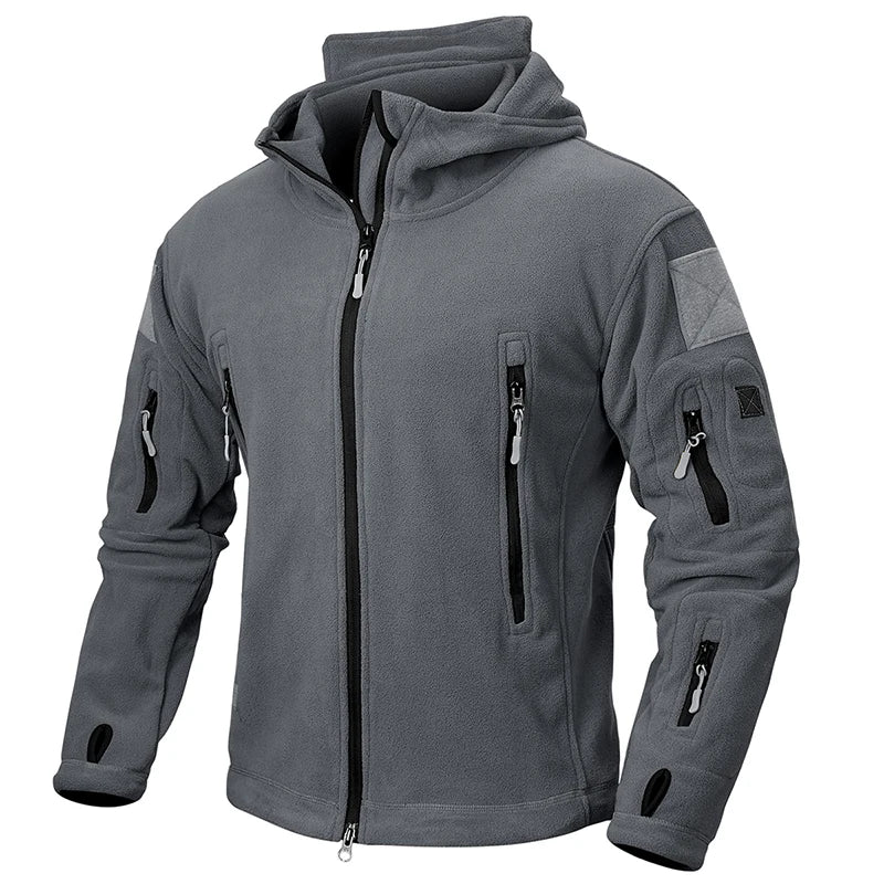 Eveloria Herren Taktische Fleecejacke