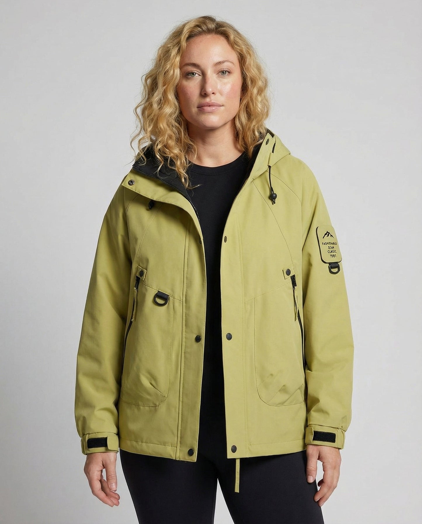 Damen Skijacke Warm Isoliert Wasserabweisend - Eveloria
