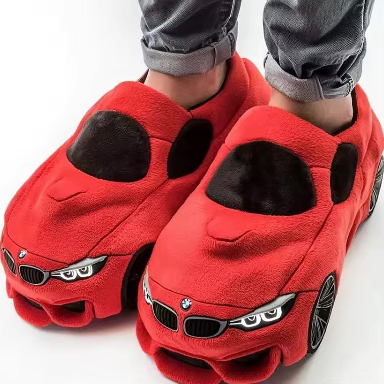Eveloria Damen Pantoffeln Rutschfeste Sohle Auto-Design