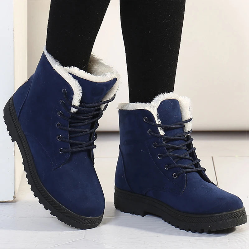 Eveloria Damen Stiefel Warm
