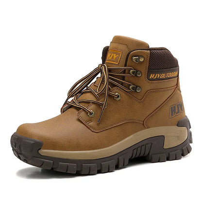 Herren High- Wanderschuhe Rutschfest Robust Outdoor