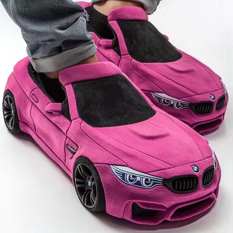 Eveloria Damen Pantoffeln Rutschfeste Sohle Auto-Design