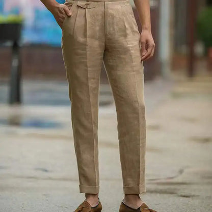 Lukas Damen Hochtaillierte Hosen