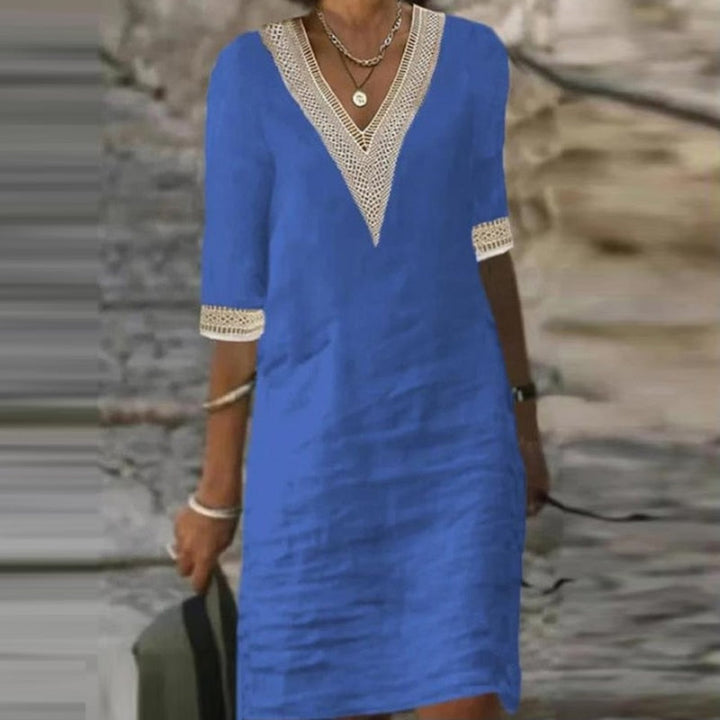 Eveloria Damen Sommerkleid Elegant