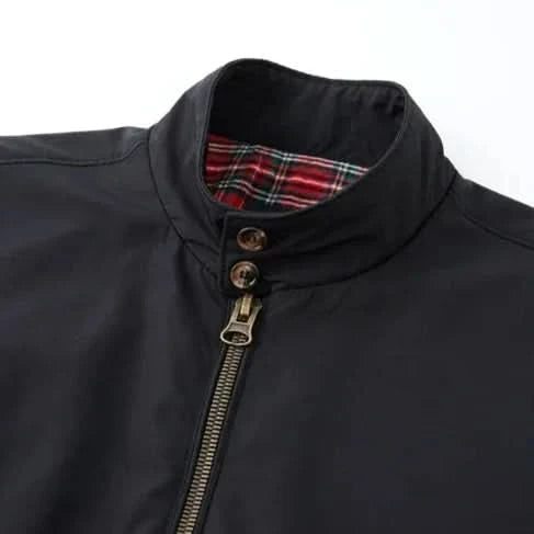 Herren Winterjacke Bomber Karo-Futter