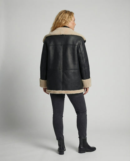 Damen Streetwear Winterjacke Warm