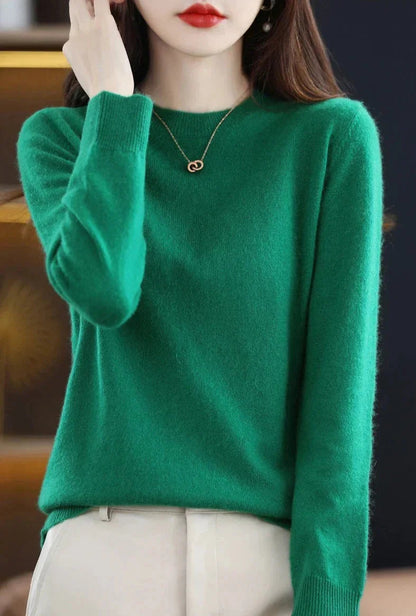 Eveloria Damen Wollpullover Klassisch - Eveloria