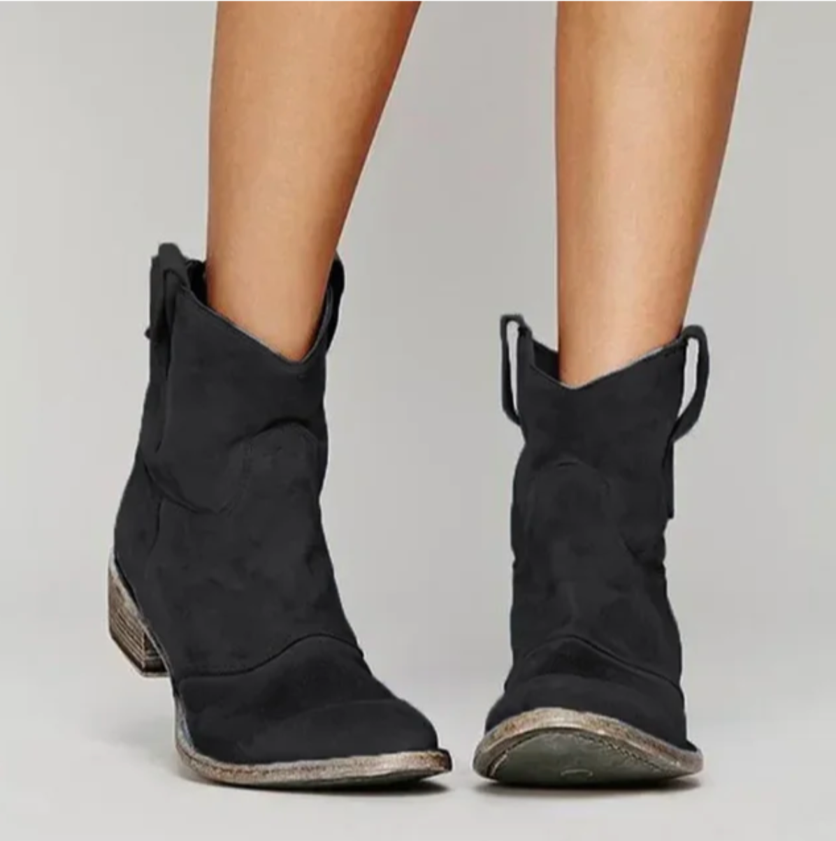 Roselle Damen Westernstiefel Wildleder Elegantes Design