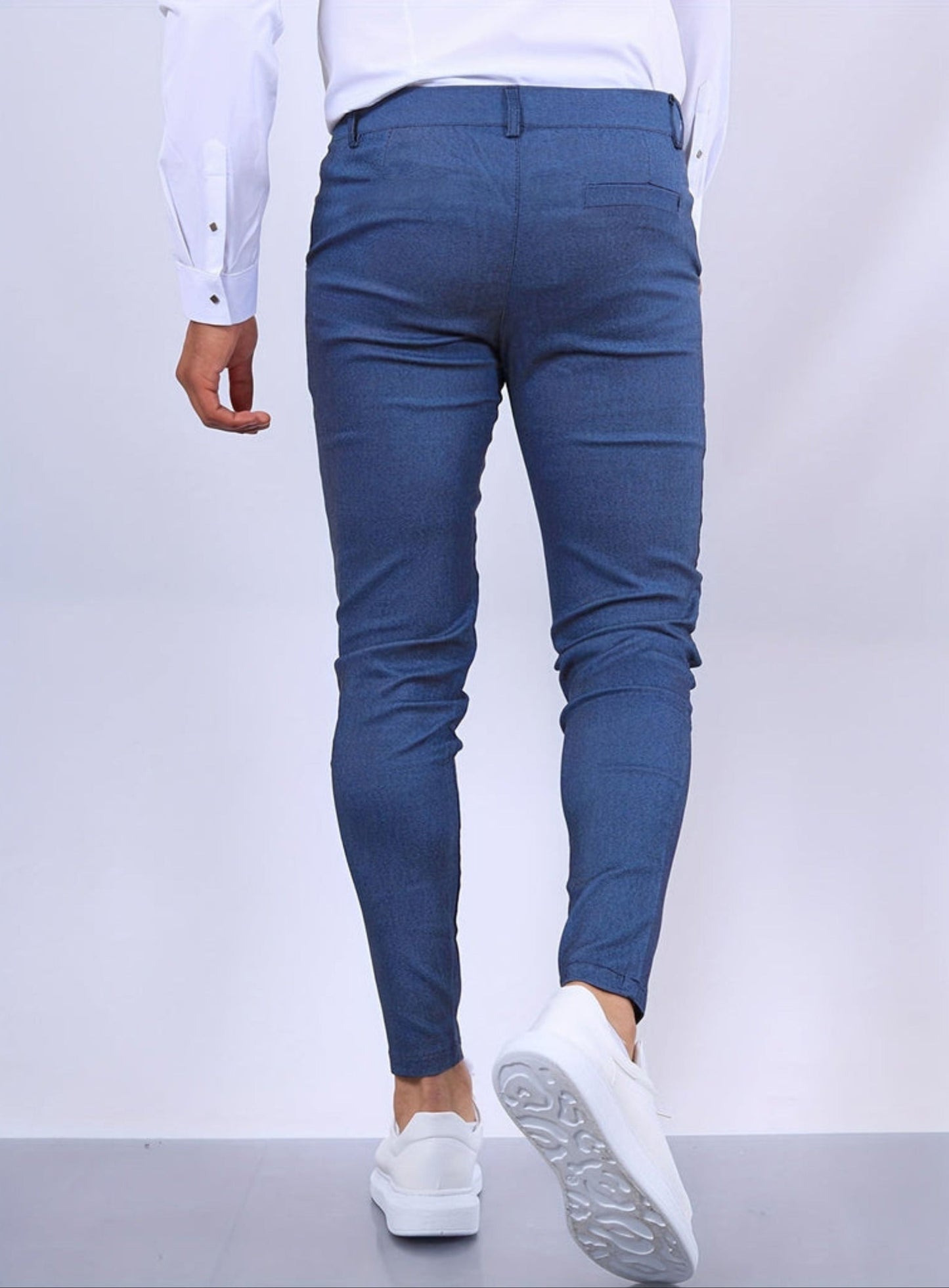 Schmale Chinos – Lässige Stretch-Chinos für Männer mit schmaler Passform-Chaps Herrenmode