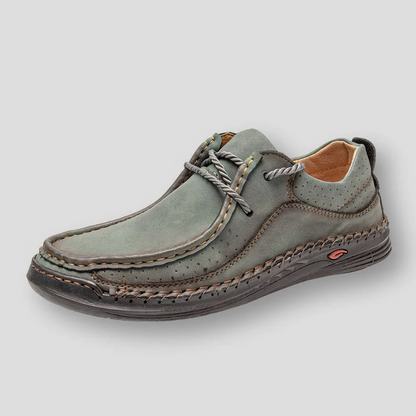 Herren Slip-On Schuhe Rutschfest Schwarz - Eveloria