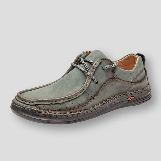 Herren Slip-On Schuhe Rutschfest Schwarz - Eveloria