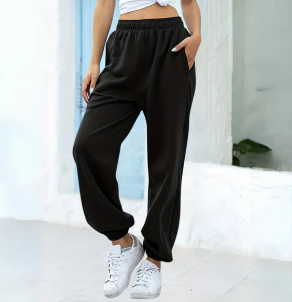 Damen Jogginghose Baumwolle Bequem