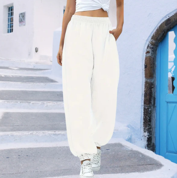Damen Jogginghose Baumwolle Bequem