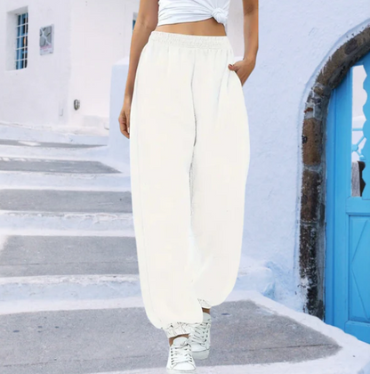 Damen Jogginghose Baumwolle Bequem