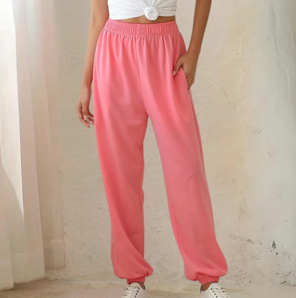 Damen Jogginghose Baumwolle Bequem
