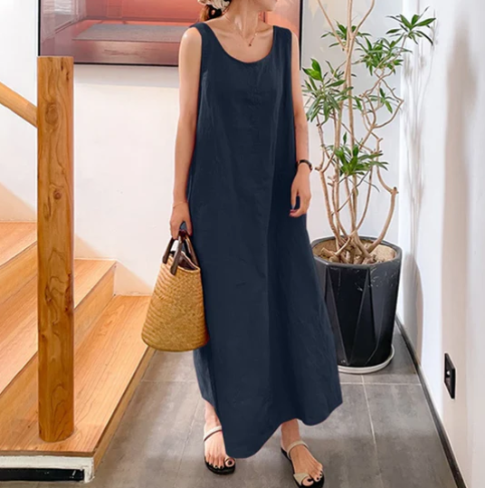 Eveloria Damen Ärmelloses Kleid Stilvoll - Eveloria