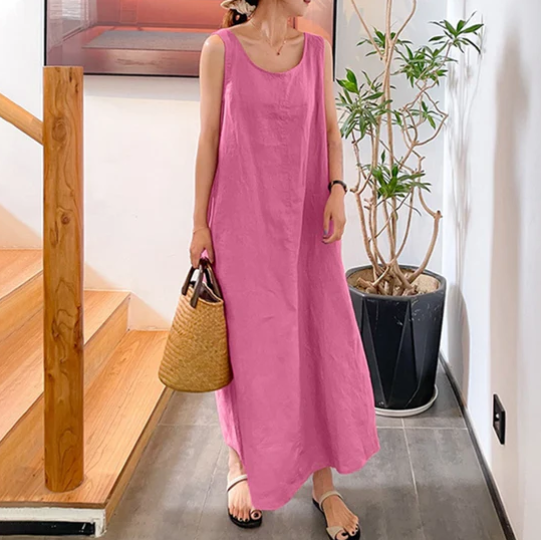 Eveloria Damen Ärmelloses Kleid Stilvoll