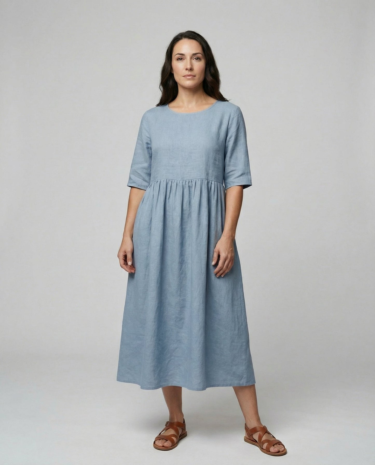 Eveloria Damen Sommerkleid Leicht Lockeres Design - Eveloria