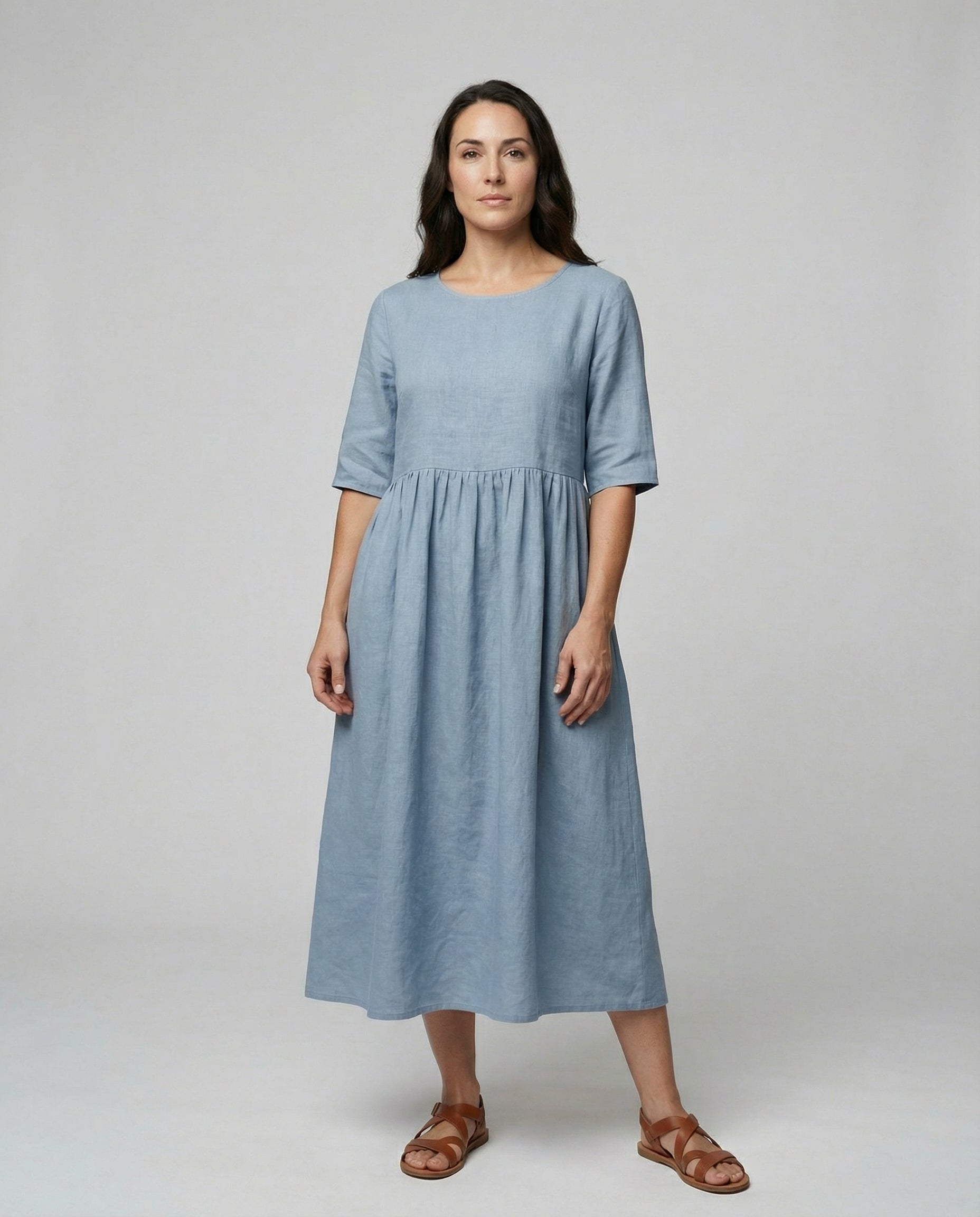 Eveloria Damen Sommerkleid Leicht Lockeres Design - Eveloria