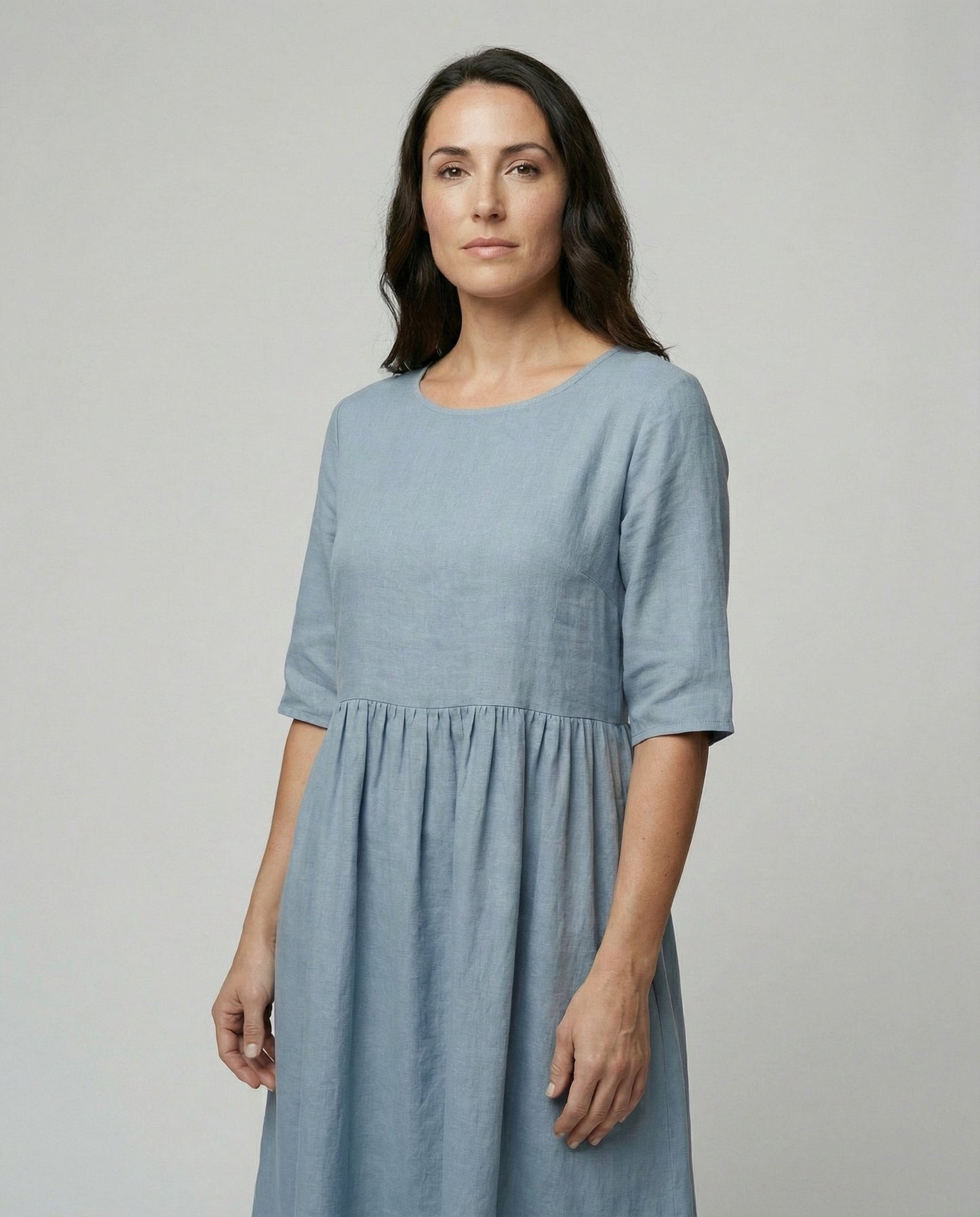 Eveloria Damen Sommerkleid Leicht Lockeres Design