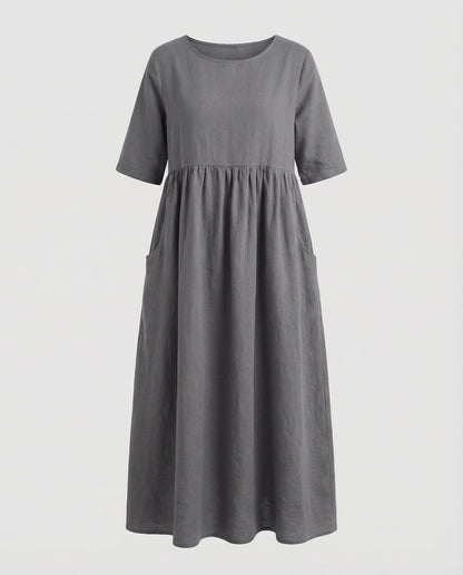 Eveloria Damen Sommerkleid Leicht Lockeres Design