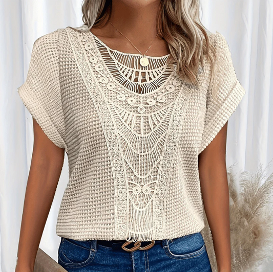 Eveloria Damen Bluse Leicht Luftig - Eveloria